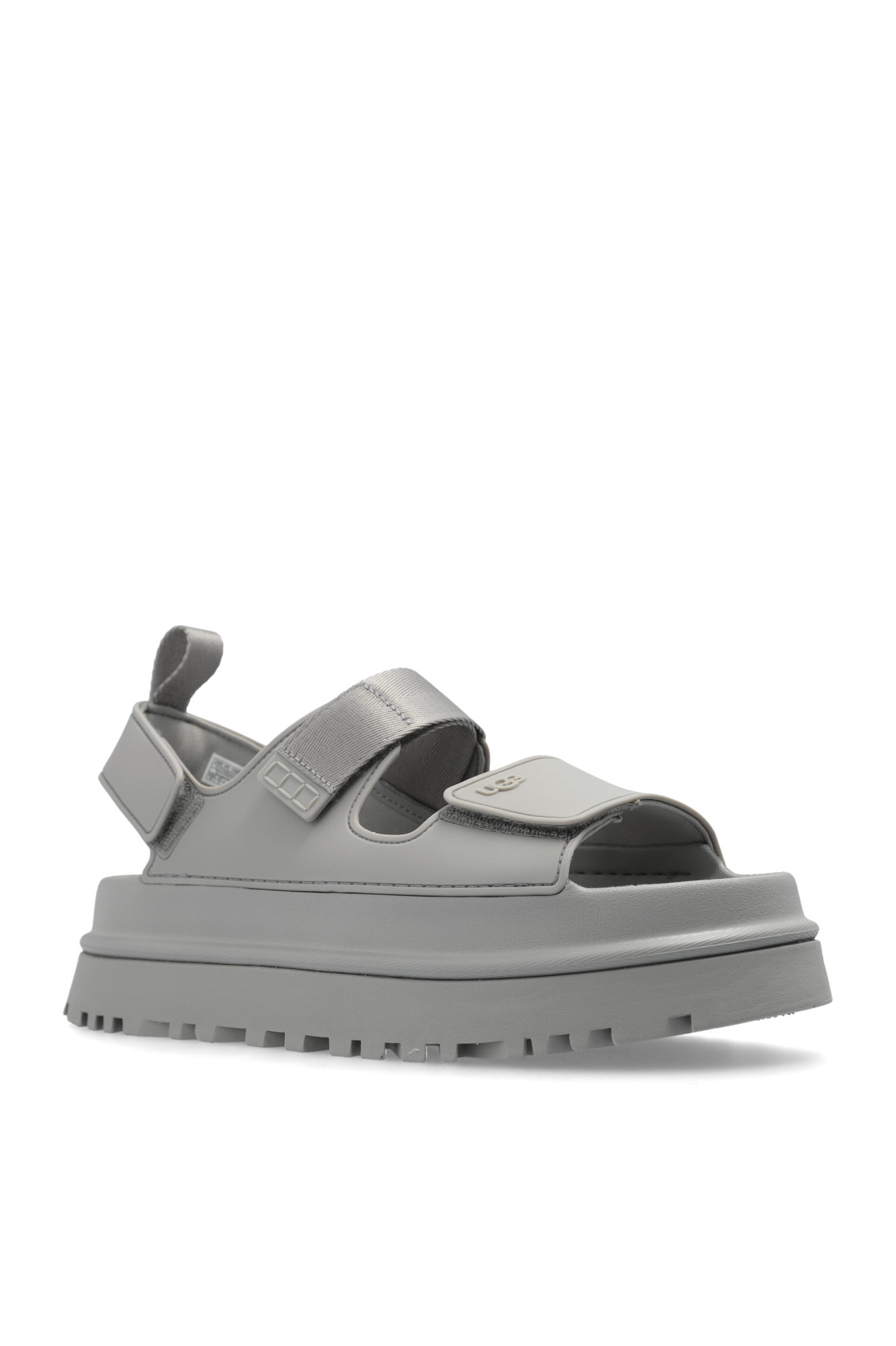 Grey Platform Sandals 'Goldenglow' UGG